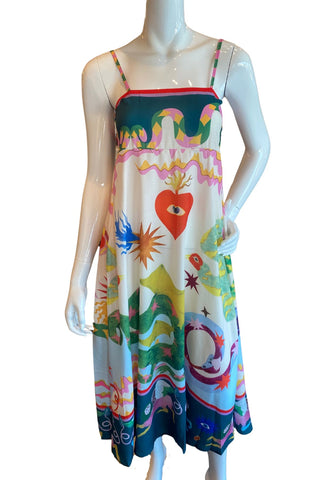 Alemais Dress, Cosmic Purple