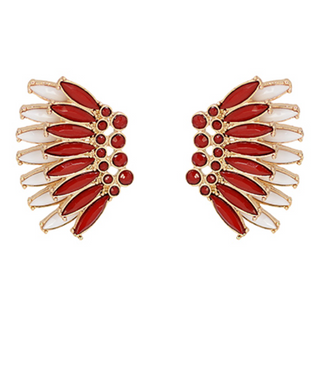 Color Wing Earrings