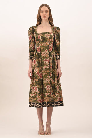 Mirelle Midi Dress, Cascade Edit